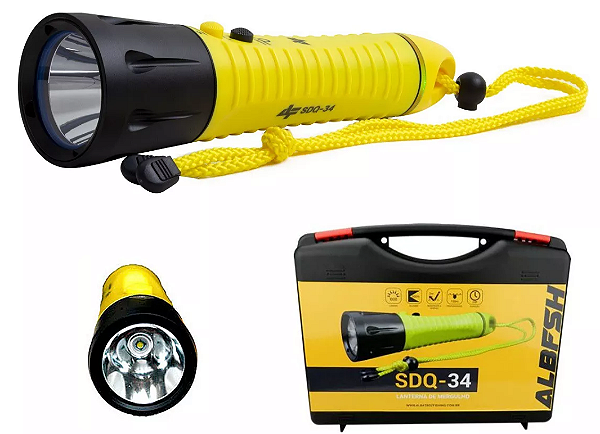 Lanterna Para Mergulho SDQ-34 - Albatroz Fishing