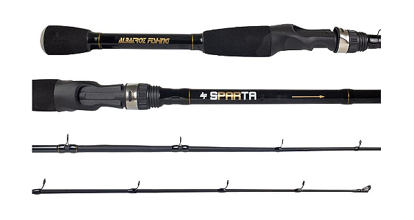 Vara de carretilha SPARTA 10-25lbs C661 - albatroz fishing