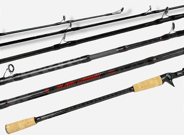 Vara Carretilha Blade Carbon Albatroz Fishing - Escolha Tamanho