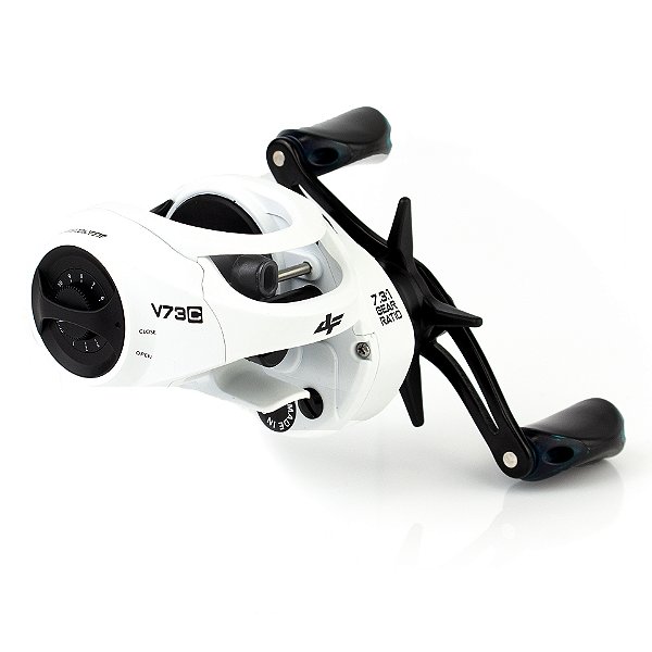 Carretilha V73C white Albatroz Fishing - Escolha o Lado