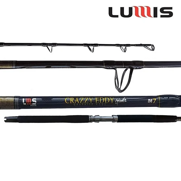 vara de carretilha Crazzy Eddy Giants 200 lbs inteiriça