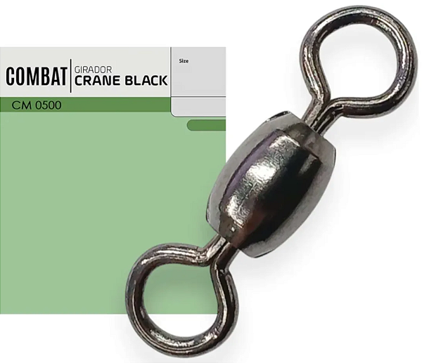 GIRADOR CELTA CRANE COMBAT  BLACK - ESCOLHA O TAMANHO