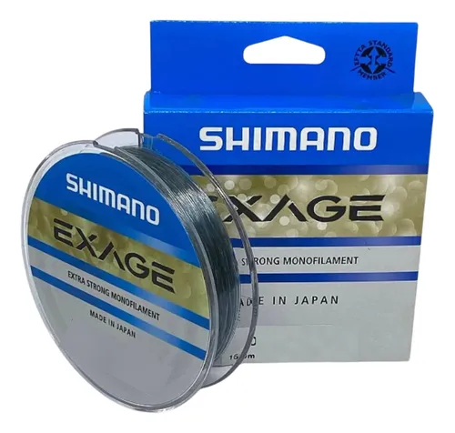 linha exage shimano 150m - escolha a bitola