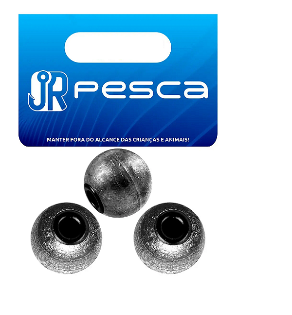 CHUMBO DE POITA JR PESCA 3 UNIDADES - ESCOLHA O PESO