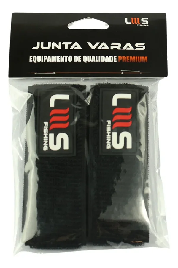 Junta Varas De Pesca Lumis Para Transporte Preto Com 2 Peças