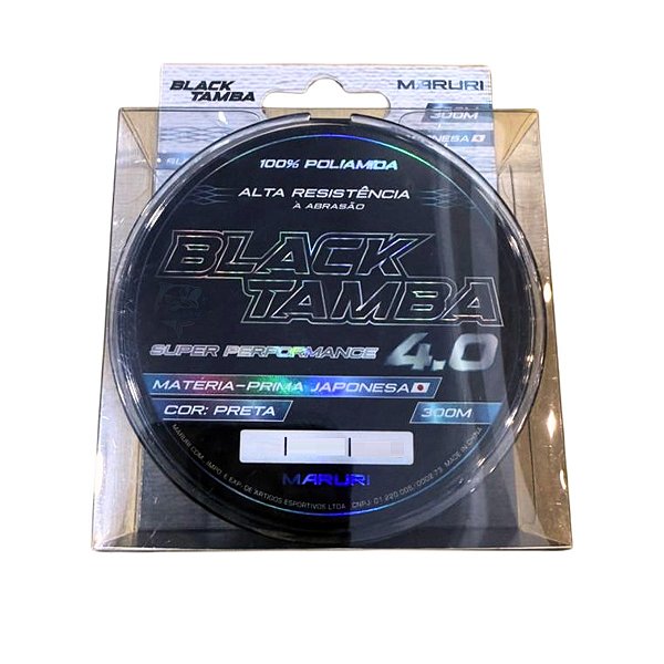 linha monofilamento black tamba maruri - escolha a bitola