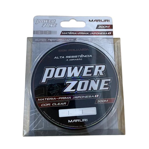 linha monofilamento power zone maruri - escolha a cor e bitola