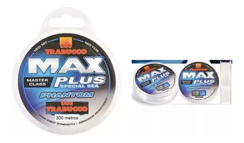 LINHA MONOFILAMENTO TRABUCCO PHANTOM MAX PLUS (300 Metros) - ESCOLHA A BITLA