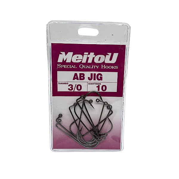 anzol meitou ab jig - escolha o tamanho