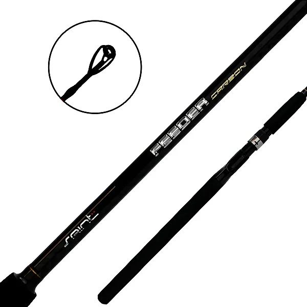 vara de molinete feeder carbon- escolha o tamanho