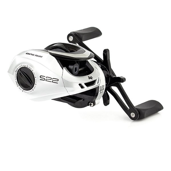 Carretilha S22 Silver Albatroz Fishing - Escolha o lado