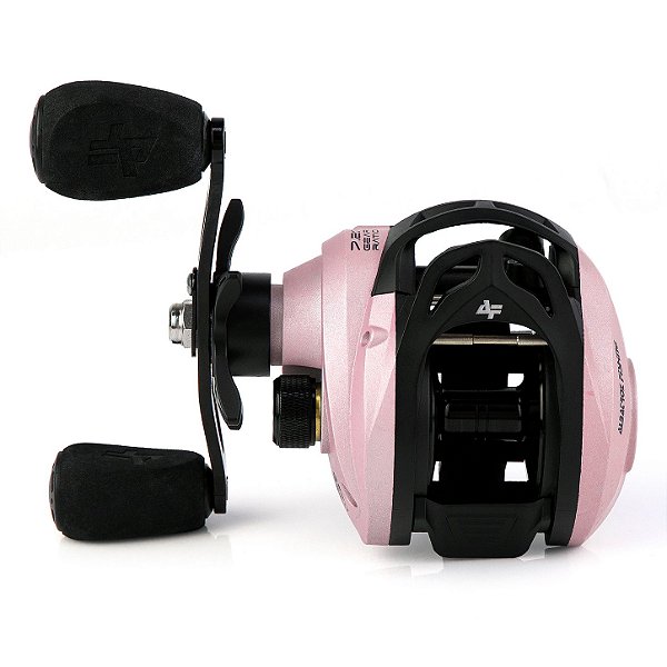 Carretilha M21 PRO Pink Albatroz Fishing - Escolha o lado