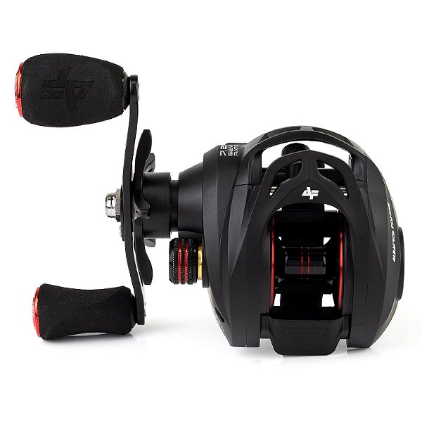 Carretilha M21 PRO Black Red Albatroz Fishing - Escolha o lado