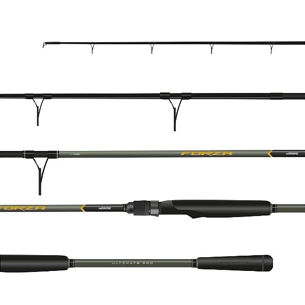 VARA DE MOLINETE MARINE SPORTS FORZA 30-60LB - ESCOLHA O TAMANHO