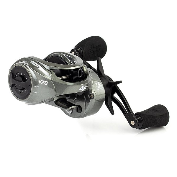 Carretilha V73 Gray Albatroz Fishing - Escolha o Lado
