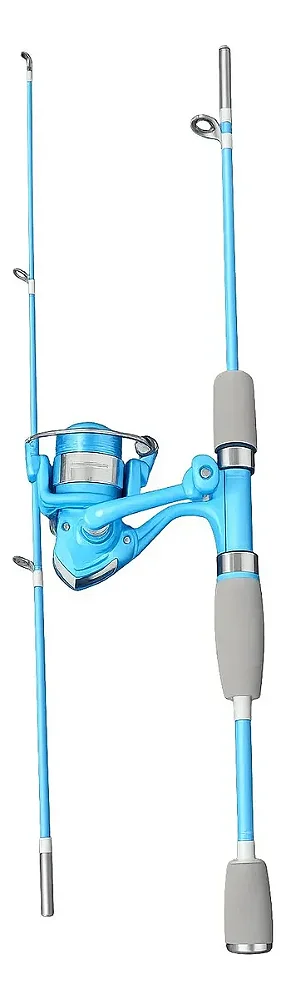 Kit De Vara + Molinete Uni-Duni Albatroz fishing - Escolha A Cor