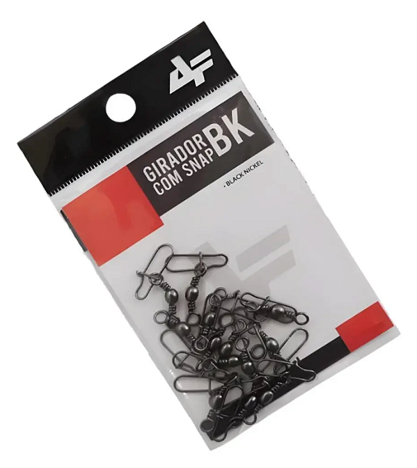 GIRADOR COM SNAP BLACK ALBATROZ FISHING - Escolha o Tamanho