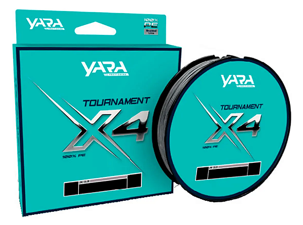 Linha Multifilamento Tournament X4 300m Yara - Escolha a Bitola