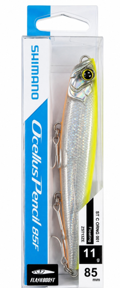 Isca Artificial Shimano Ocellus Pencil 85F Flash Boost - Escolha A Cor