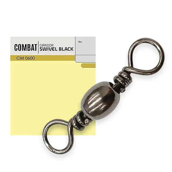 Girador Swivel Black Combat Celta - Escolha o Tamanho
