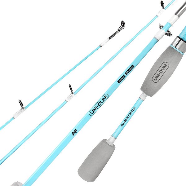 Vara De Molinete Albatroz Fishing Uni-Duni - escolha a cor