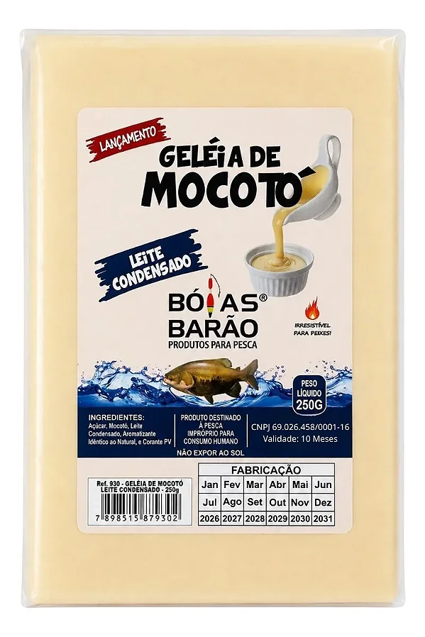 Geleia De Mocotó Boias Barão 250g - Escolha O Sabor