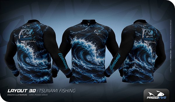 PRÉ-VENDA - CAMISETA TSUNAMI FISHING 2026/2027