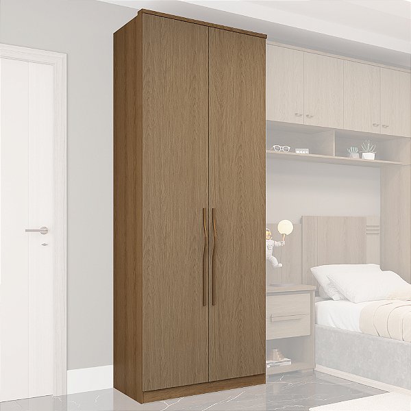 Guarda Roupa Modulado 2 Portas 84cm Rimo Setiba