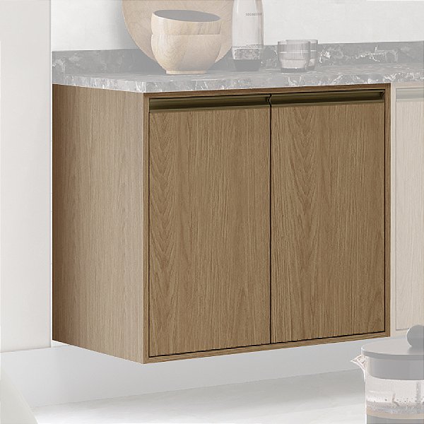 Balcão de Cozinha 2 Portas 70cm Rimo Vitoria