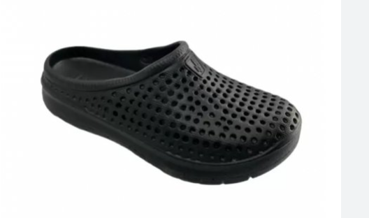 Chinelo Plataforma Poofy Nuvem- USAFLEX - PRETO