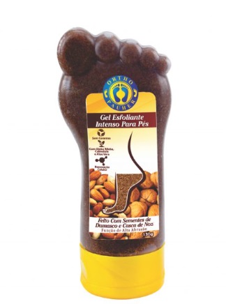 Gel esfoliante intenso para pés
