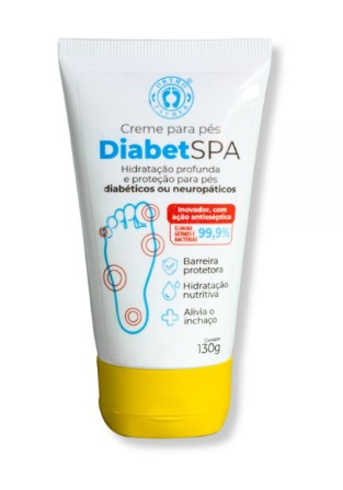Creme para pés Diabetspa