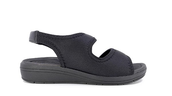 SANDALIA SALTO ANABELA PRETO
