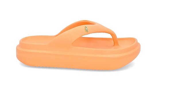 Chinelo Plataforma Usaflex - Nuvem - Melão