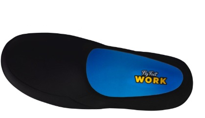 Sapato Ortopédico Flyfeet Work - Preto