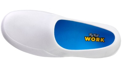 Sapato Ortopédico Flyfeet Work - Branco