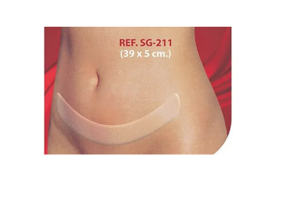 Lâmina Skin abdominal - Pós cirurgica - 39x5cm