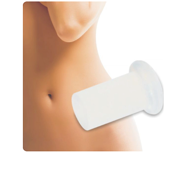 Órtese Siligel macias para umbigo - 100%silicone - Cilindrico