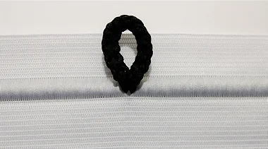Elástico 40mm CORDÃO FORTE PRETO Caixa com 400 Metros