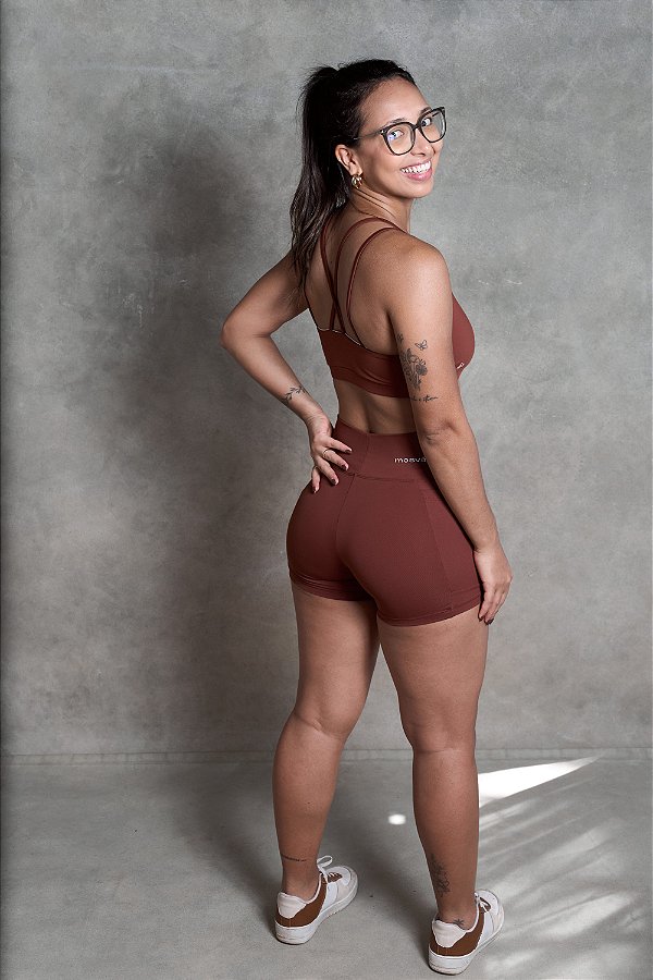 SHORT JU CARAMEL