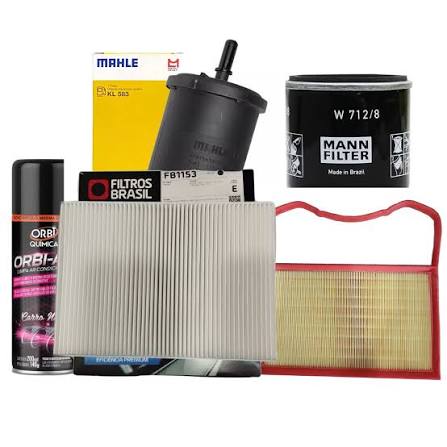 FILTRO COMBUSTIVEL EXT+ AR + OLEO + CABINE trocado