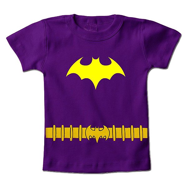 Camiseta Infantil Batgirl