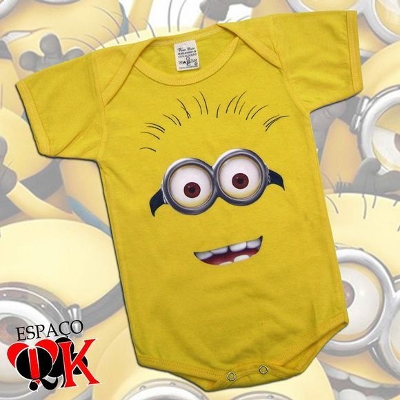 Body para Bebê Minion Meu Malvado Favorito