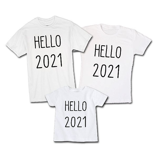 Kit Família de Ano Novo Hello 2021