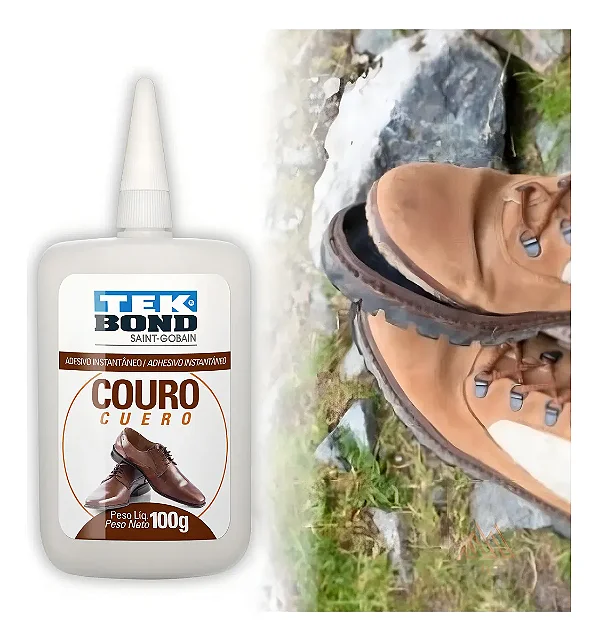 Adesivo Instantâneo TekBond Couro