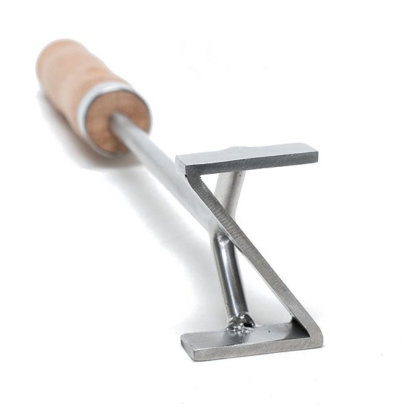 Marcador De Gado Em Inox Padrão Abcz Letra Z