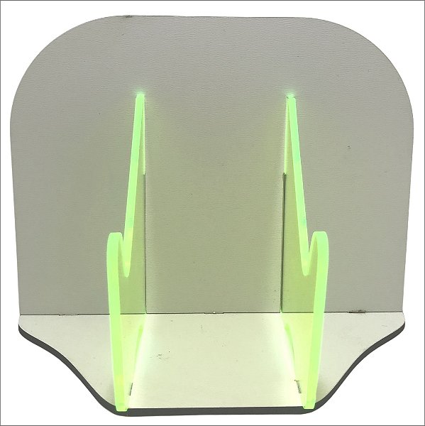 PORTA CONTROLE GAMER MDF PARA SUBLIMAÇÃO 3MM BASE ACRÍLICO NEON