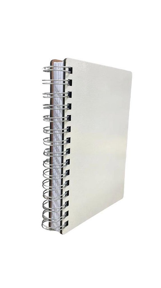 AGENDA PERMANENTE CAPA DE MDF  20X14,5CM RESINADAS PARA SUBLIMAÇÃO 3MM