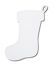 BOTINHA DE NATAL MDF 3MM PARA SUBLIMAÇÃO PCT COM 3UNI