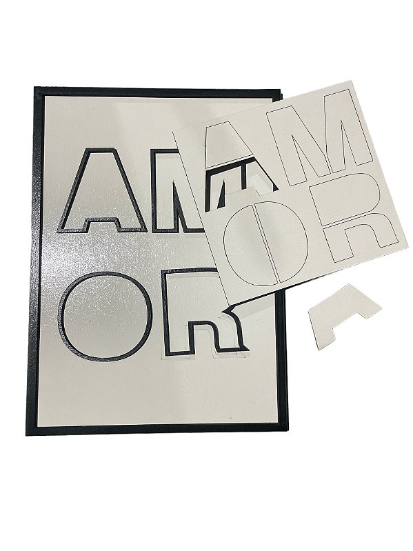 QUADRO QUEBRA CABEÇA AMOR MDF SUBLIMAÇÃO